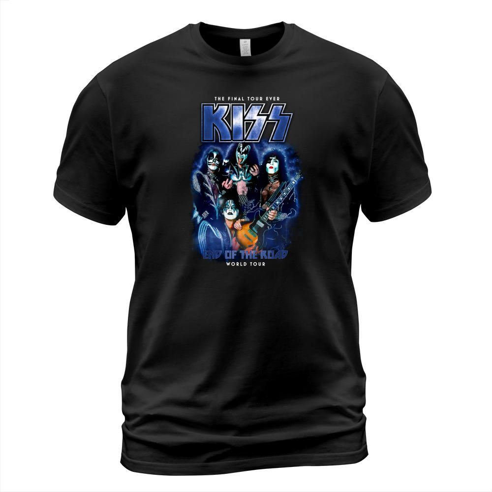 The final tour ever Kiss End of the road 1976 T-Shirt Unisex