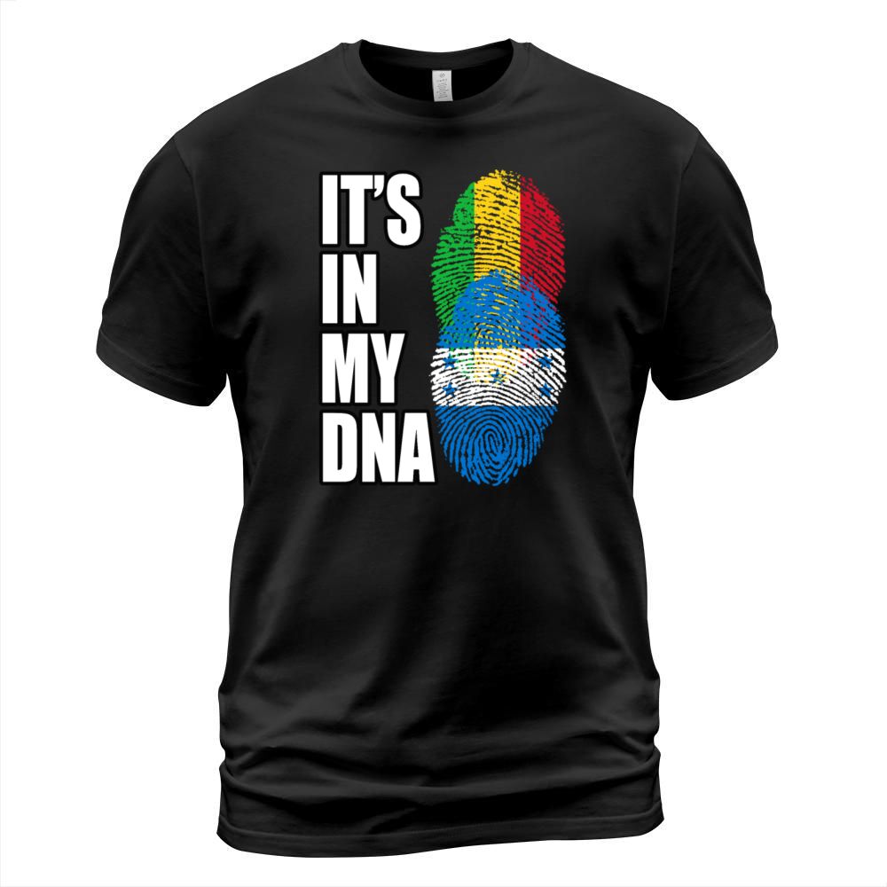 Malian And Honduran Mix Heritage DNA Flag T-Shirt Unisex
