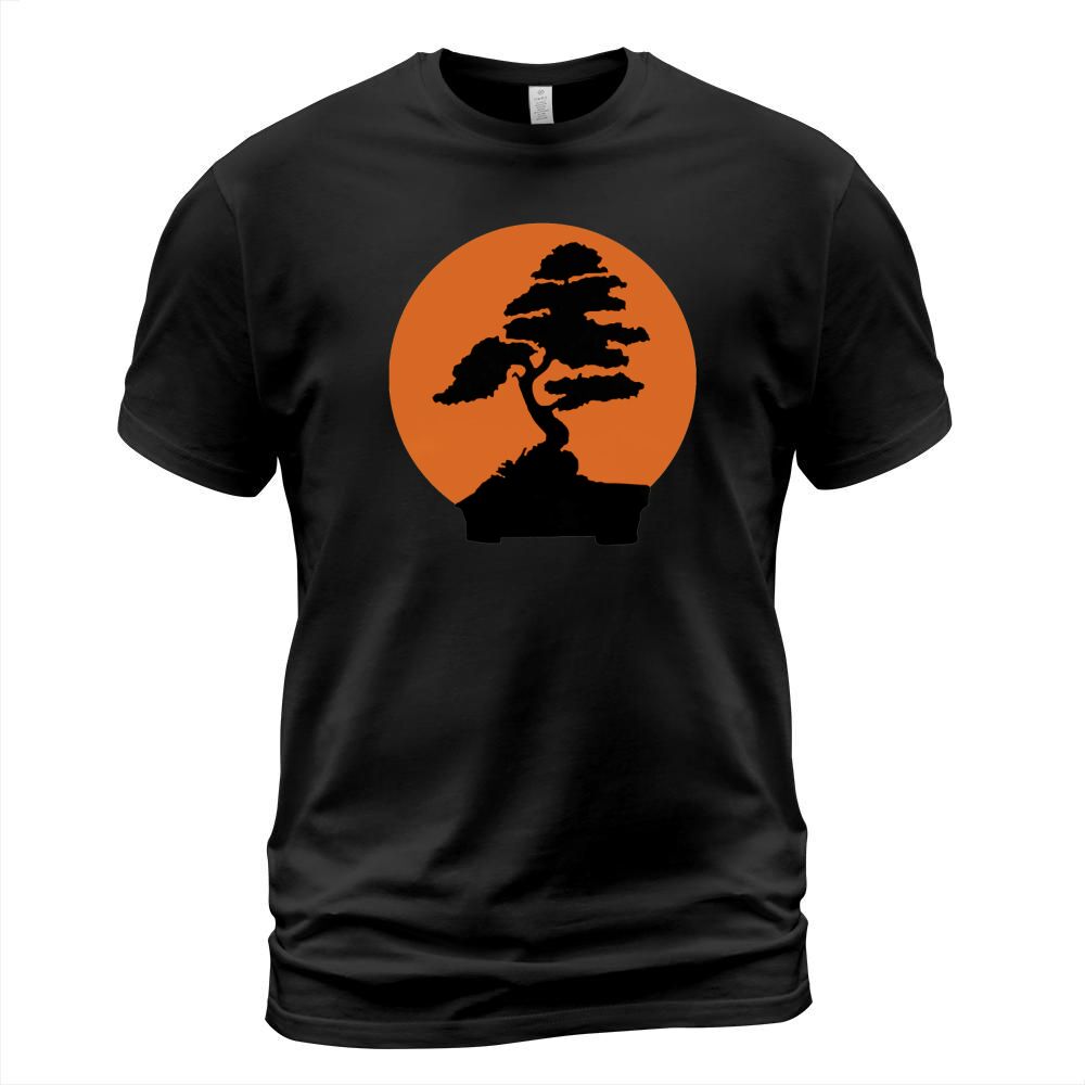 White Karate Kid bonsai tree (2 color flex) T-Shirts T-Shirt Unisex