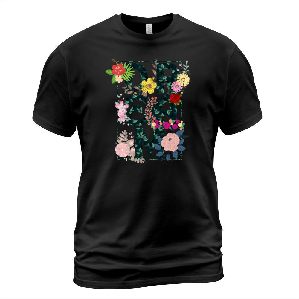 Dream a vintage floral text T-Shirt Unisex