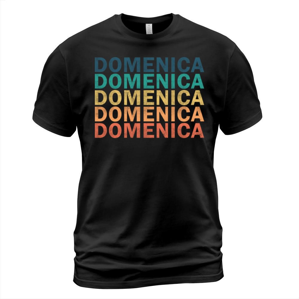 Domenica Name T Shirt - Domenica Vintage Retro Nam T-Shirt Unisex
