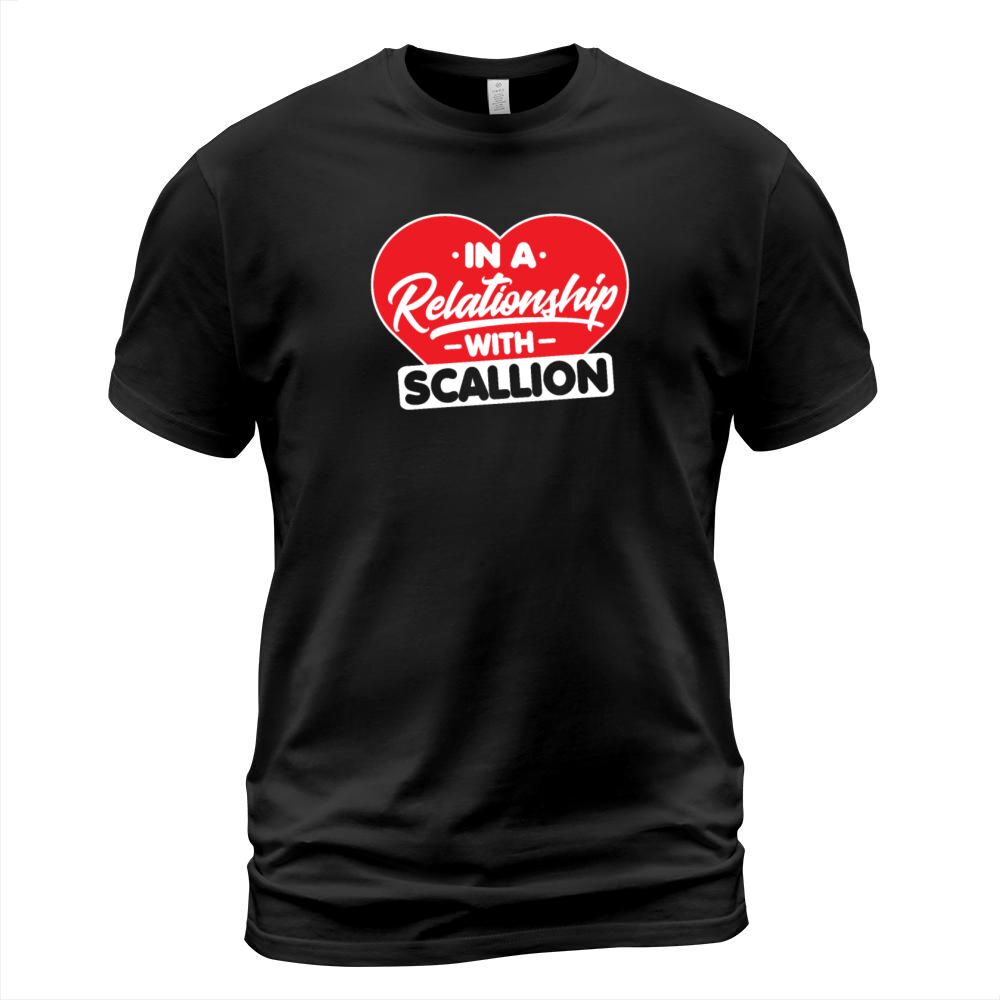 In a Relationship with Scallions Funny Scallion T-Shirt Unisex