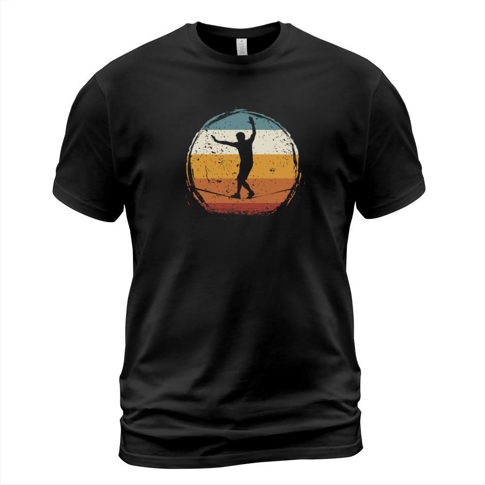 Retro vintage Slackline T-Shirt Unisex