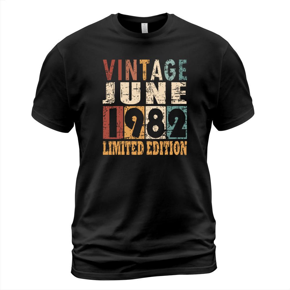 1982 vintage born in June gift T-Shirt Unisex