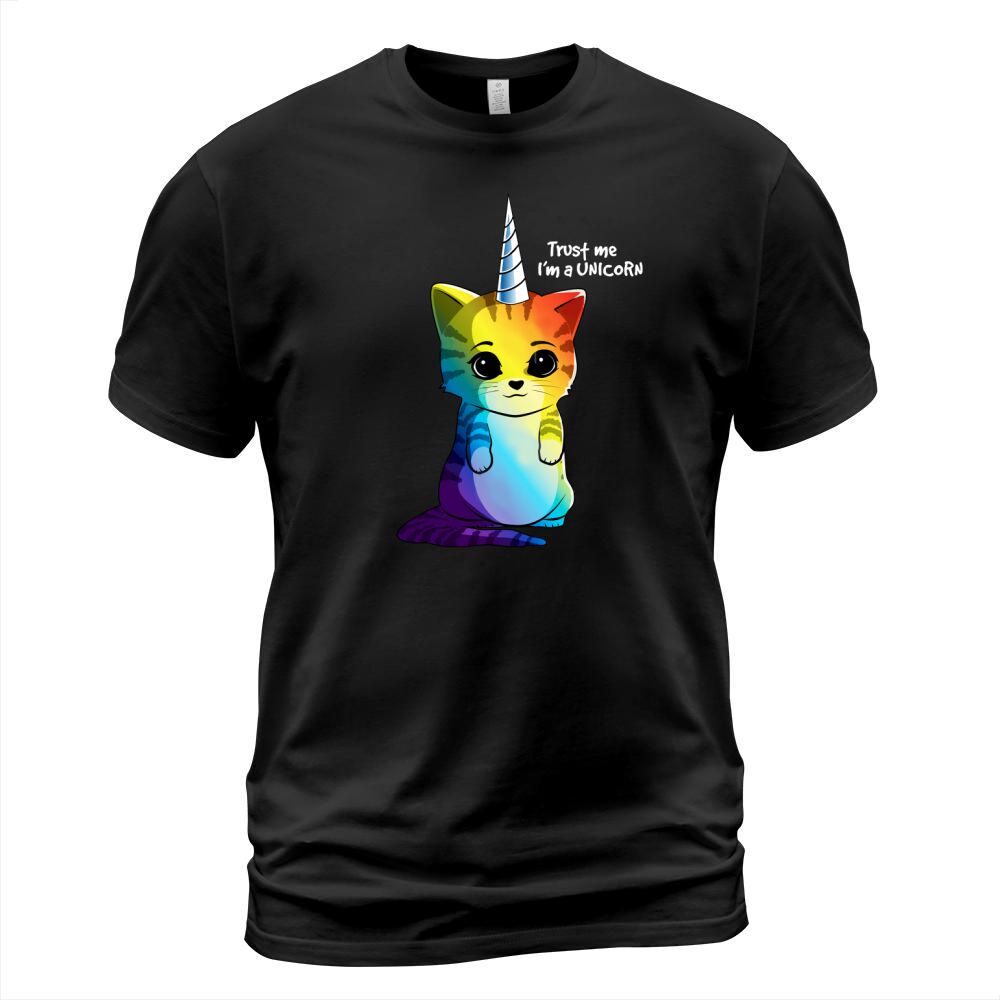 Caticorn Rainbow Meowgical Cat Unicorn Kittycorn T-Shirt Unisex
