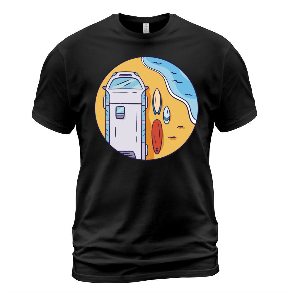 Summer vacation sea surfing traveling Summer vacat T-Shirt Unisex