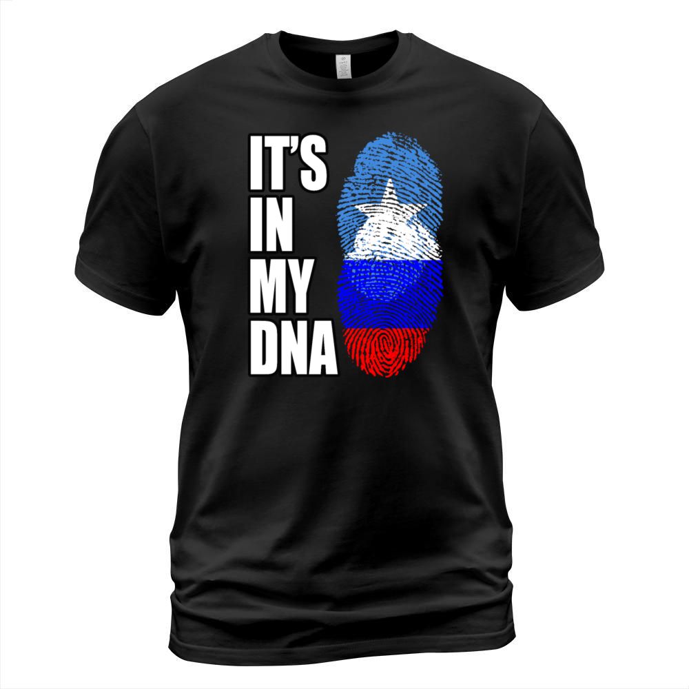 Somali And Russian Vintage Heritage DNA Flag T-Shirt Unisex