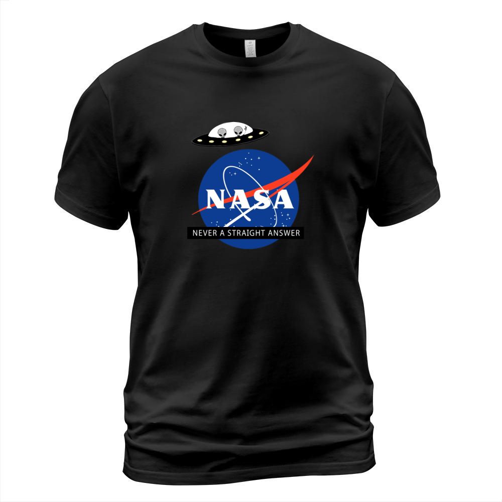 Nasa Never A Straight Answer T-Shirt Unisex