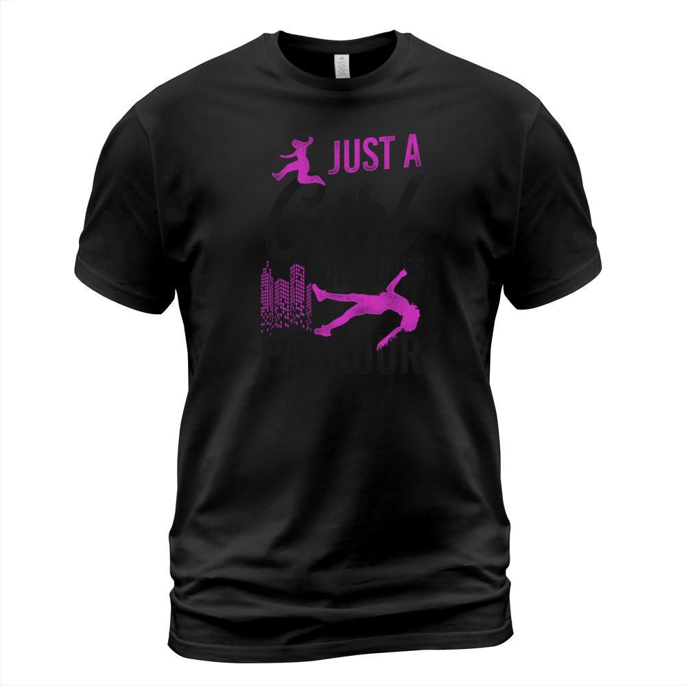 Parkour Free Running Traceur Girl T-Shirt Unisex