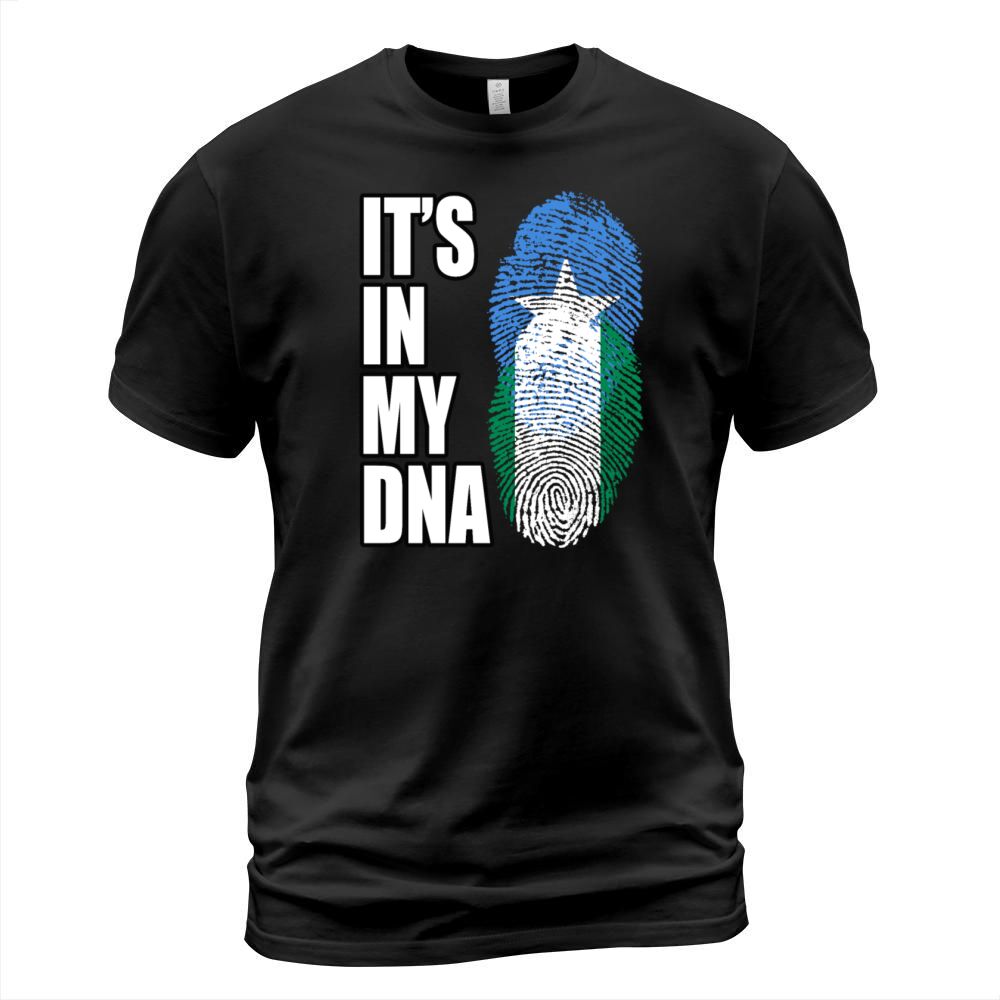 Somali And Nigerian Vintage Heritage DNA Flag T-Shirt Unisex