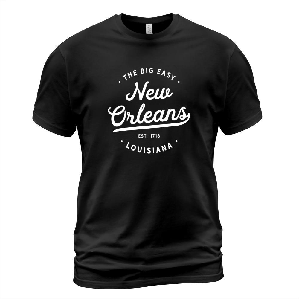 Classic Retro Vintage New Orleans Louisiana Big Easy Tshirt T-Shirt Unisex