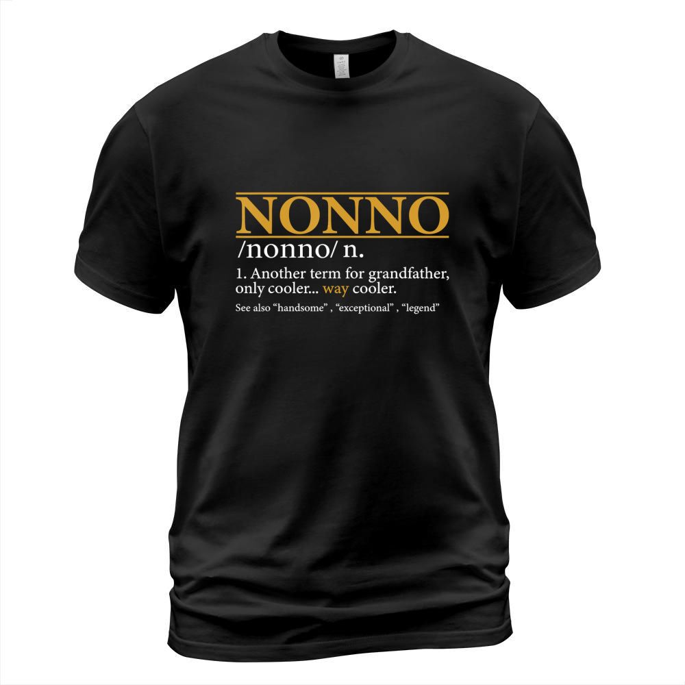 Mens Funny NONNO definition Fathers day gift Grandpa gift T-Shirt T-Shirt Unisex