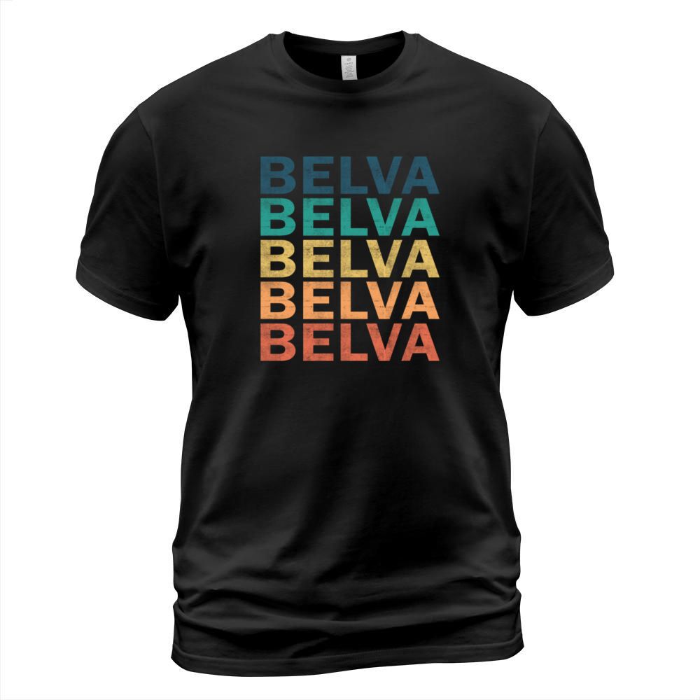 Belva Name T Shirt - Belva Vintage Retro Name Gift T-Shirt Unisex