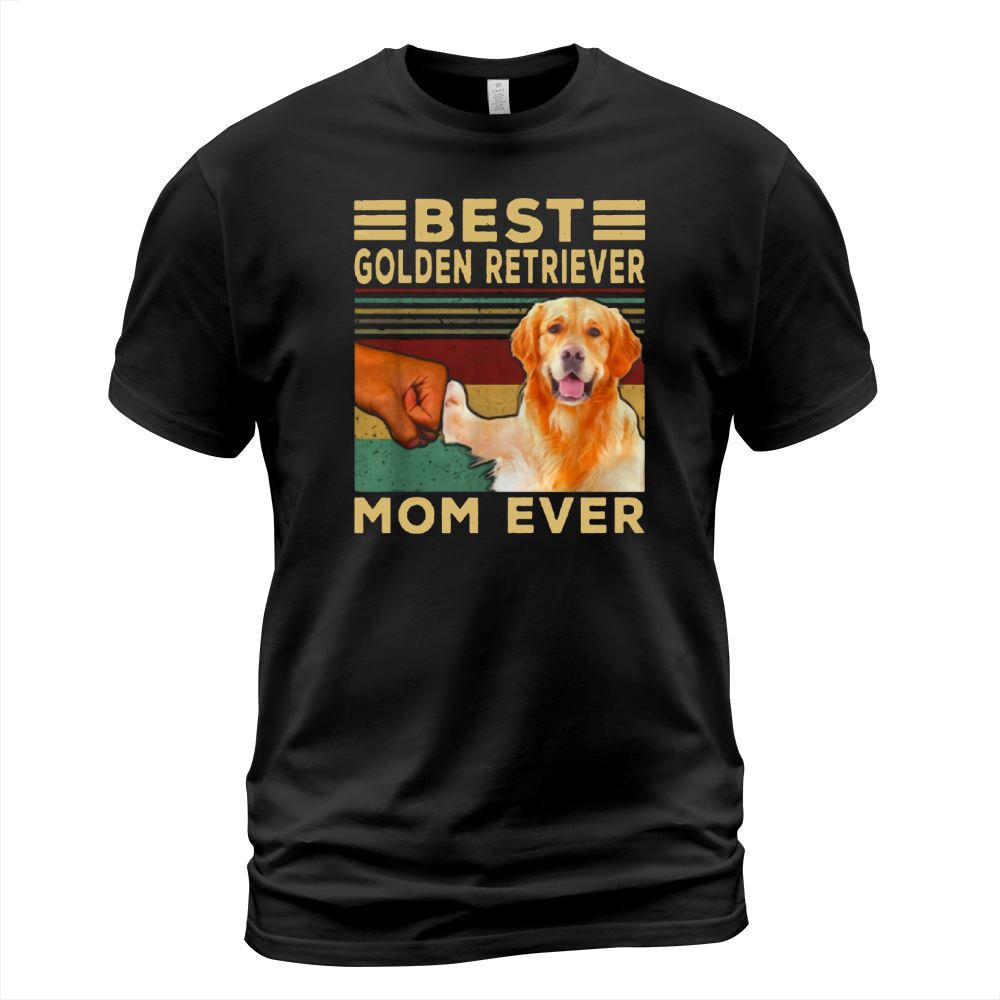 Best Golden Retriever Mom ever vintage shirt T-Shirt Unisex