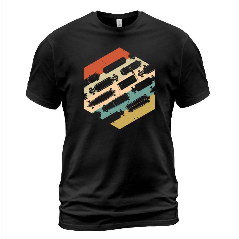 Retro Vintage Skateboards T-Shirt Unisex