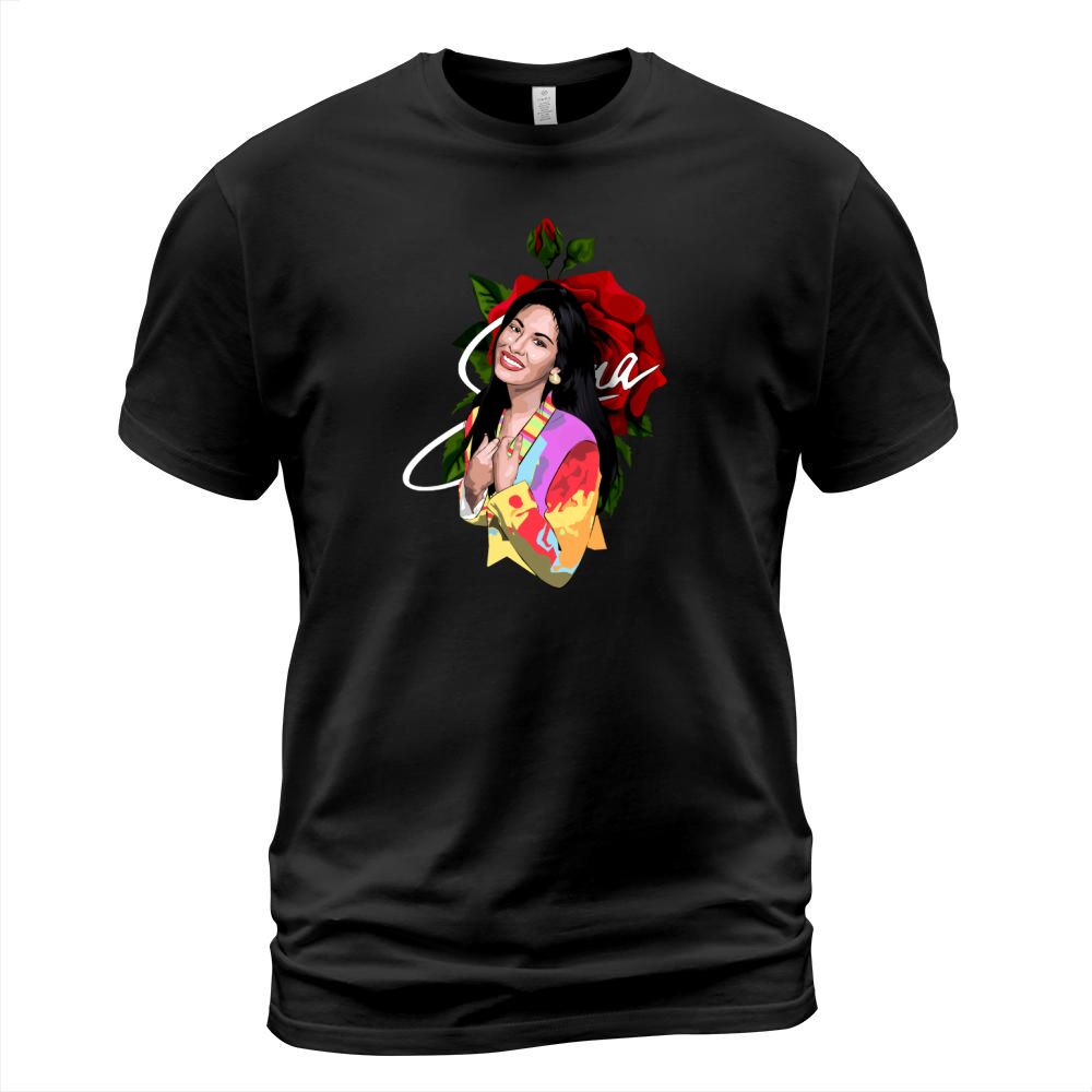 Selena Quintanilla Rose T-Shirt Unisex