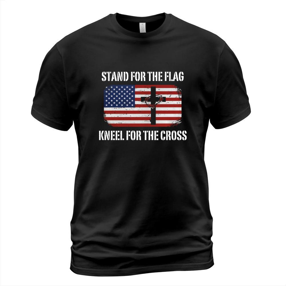 Patriotic Stand For The Flag Kneel For The Cross TeeShirt T-Shirt Unisex