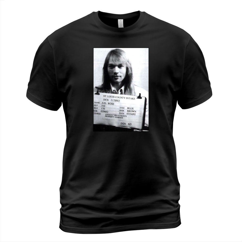 Axl Roses Mugshot 1992 TShirt T-Shirt Unisex