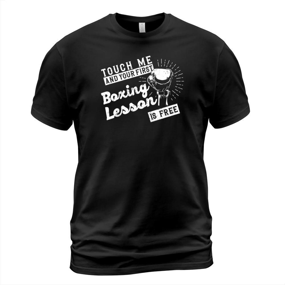 Boxing Vintage Touch Me And Your T-Shirt Unisex