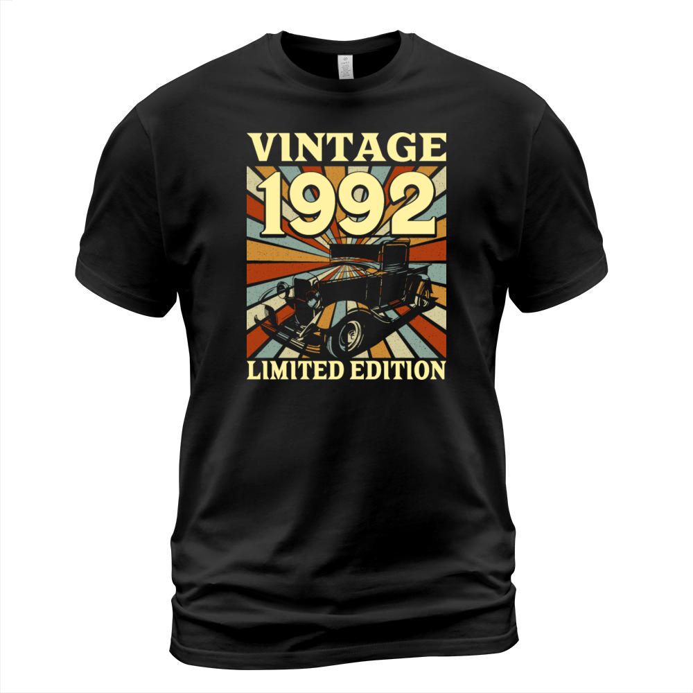 Classic And Old Car 1992 Vintage 30th Birthday T-Shirt Unisex