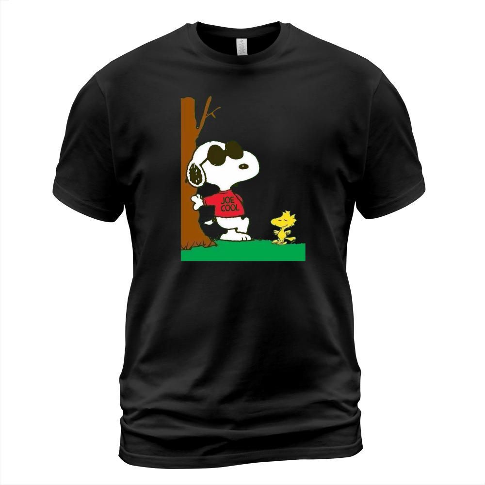 Snoopy Joe Cool And Woodstock T shirt T-Shirt Unisex
