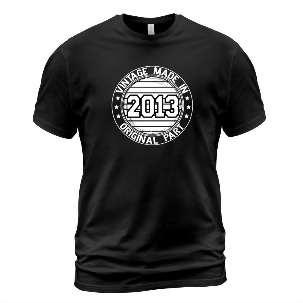 Vintage Made In 2013 Original Part Birthday 2013 T-Shirt Unisex