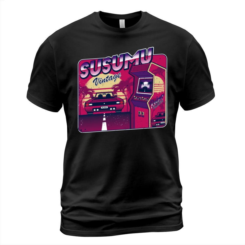 Susumu Funny Personalized Vintage Gamer 80s 90s T-Shirt Unisex