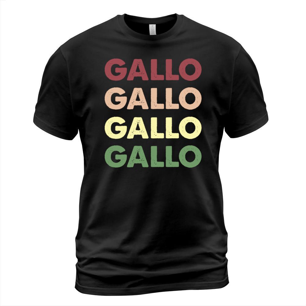 Gallo Shirt - Funny Personalized Name Gallo T-Shirt Unisex
