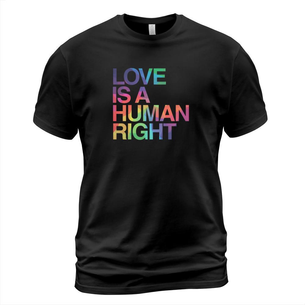 Love is Human Right LGBT Gay Pride T-Shirt Unisex