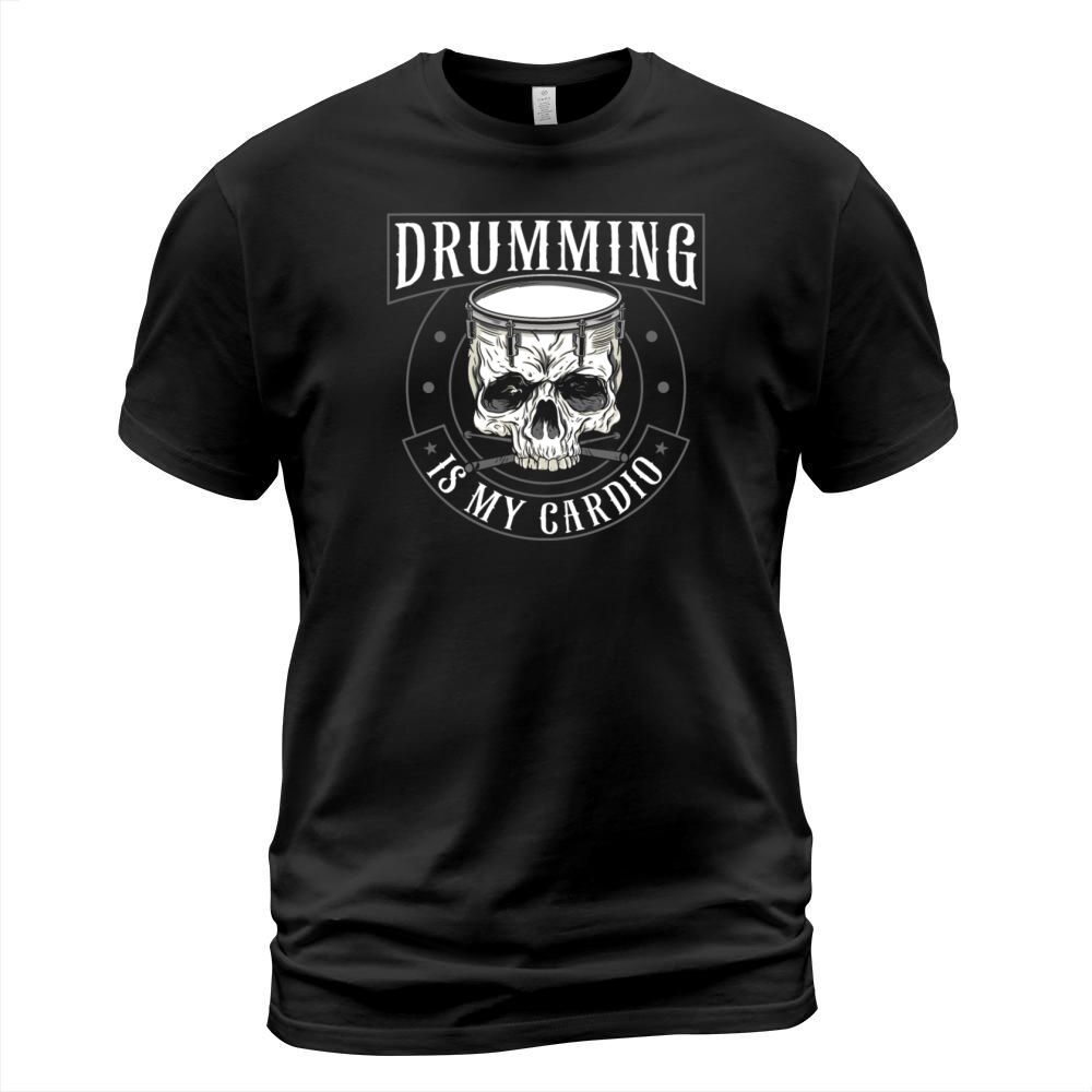 Drummer Drum Set Vintage Drumming T-Shirt Unisex