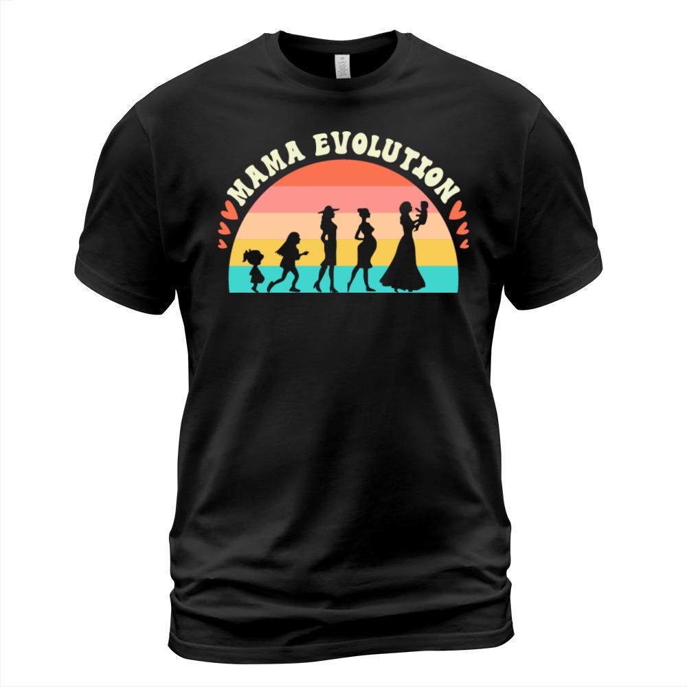 Vintage Mama Evolution Mom T-Shirt Unisex