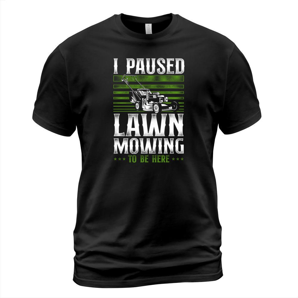 Lawn Mower Mowing Dad Father T-Shirt Unisex