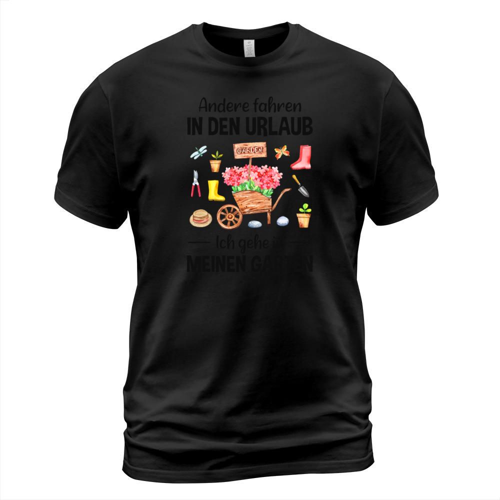 Garden Vacation Funny Quote Gardener Gift Idea T-Shirt Unisex