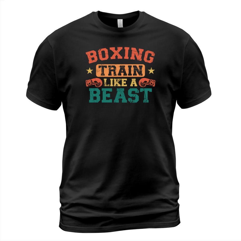 Boxing Vintage Boxing Train Like A T-Shirt Unisex
