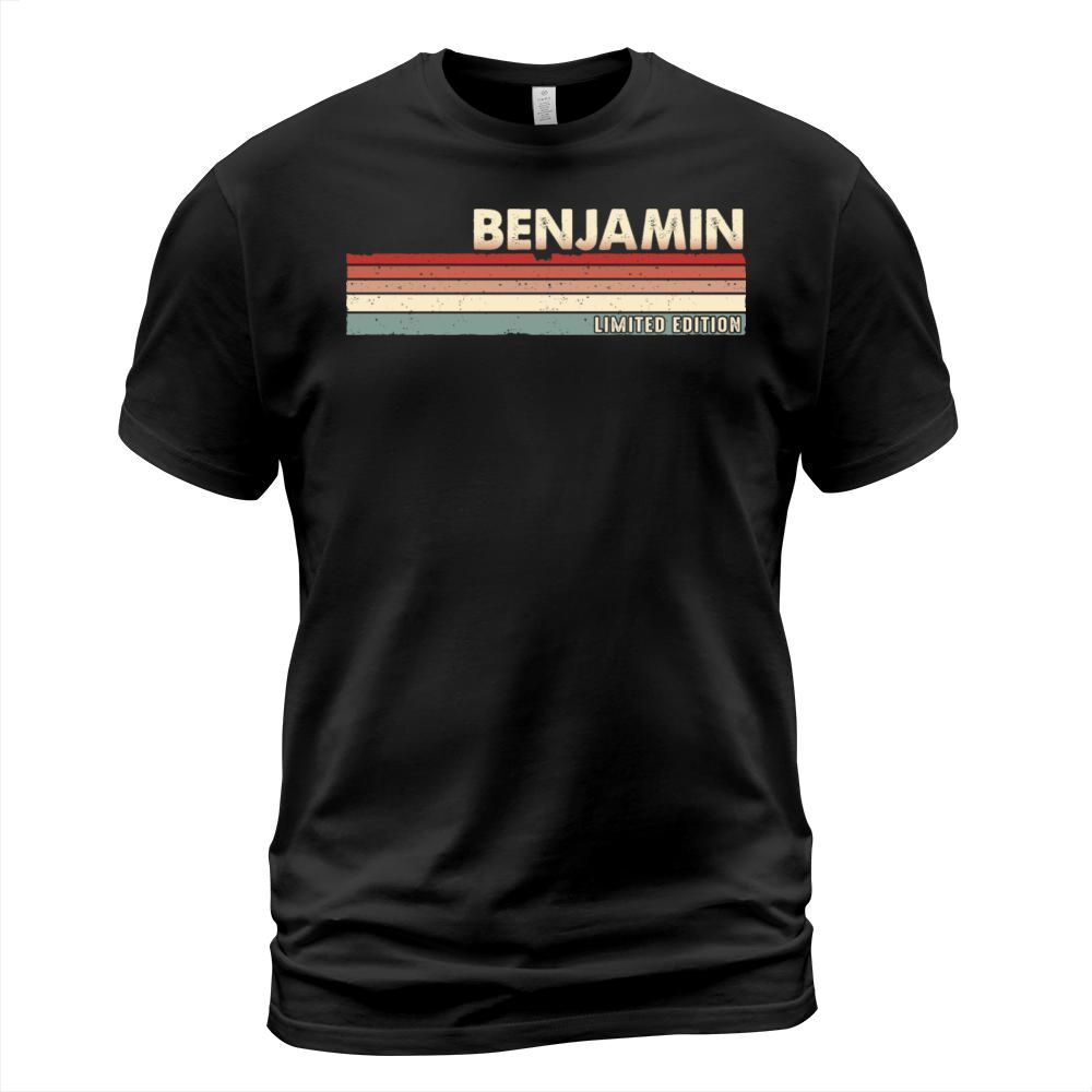 Benjamin - Funny Retro Vintage Name 80s 90s T-Shirt Unisex