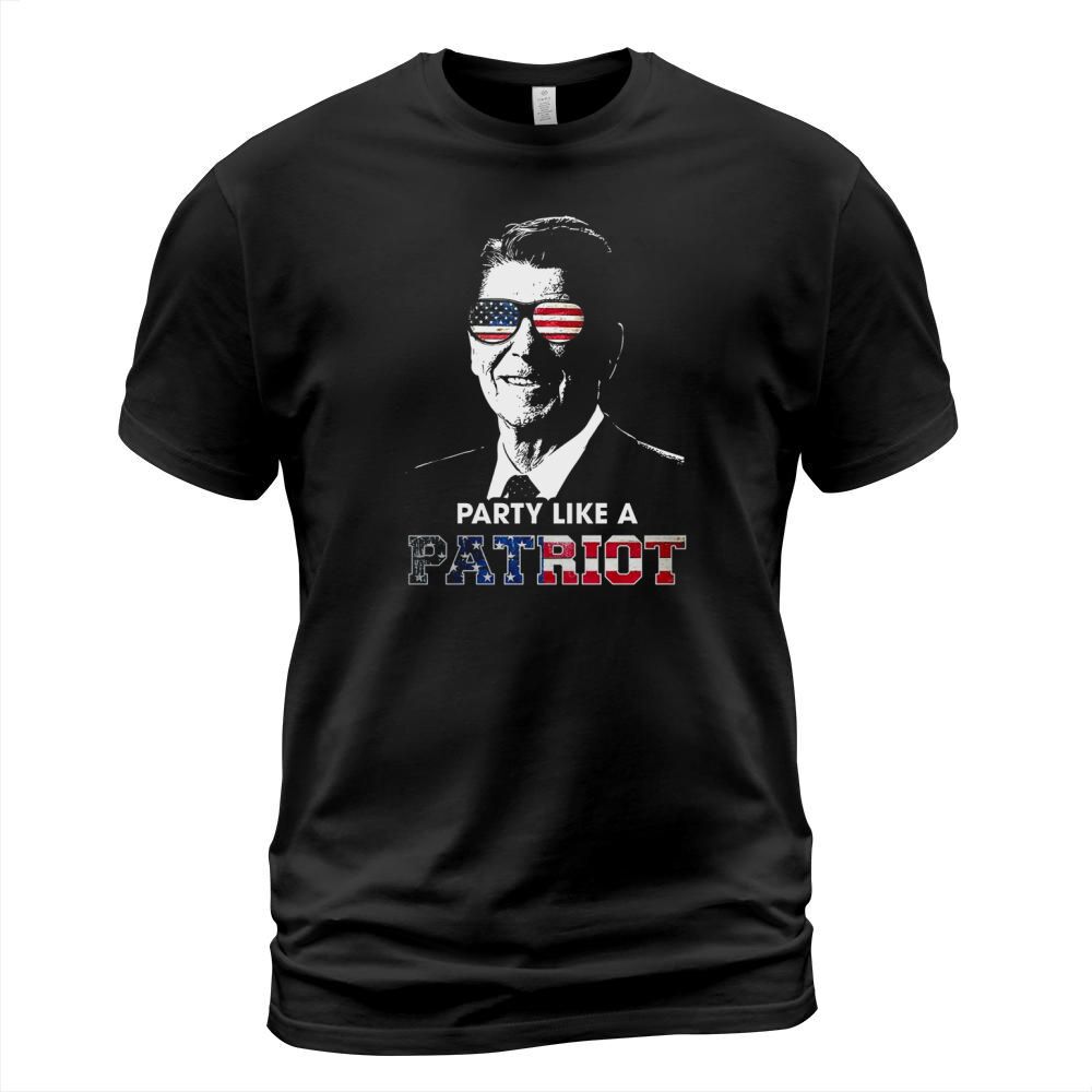 Party Shirt Like A Patriot Reagan USA Pride vintage T-Shirt Unisex