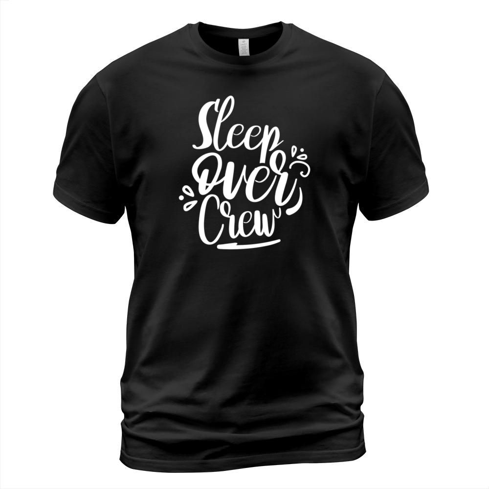 Sleepover Crew Cute Overnight Party Team T-Shirt Unisex
