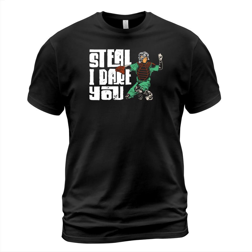 Baseball Fan Catcher Vintage Steal T-Shirt Unisex