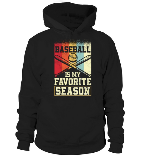 Baseball Fan Vintage Retro Hoodie Unisex