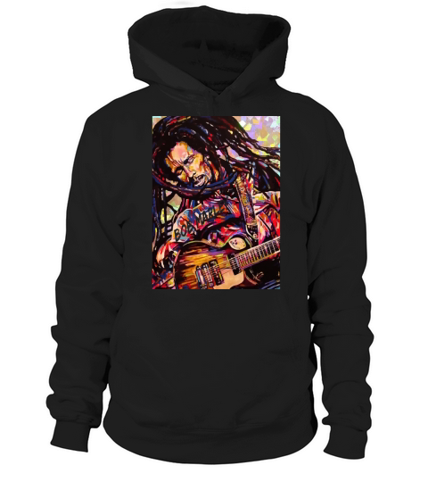 Bob Marley Art Hoodie Unisex