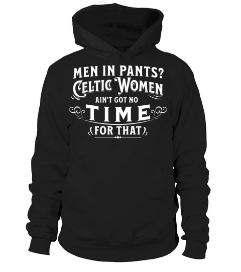 Celtic Woman Tartan Kilt Traditional Kilt Guy Hoodie Unisex