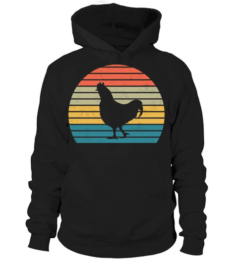 Chicken Lover Funny Retro Vintage Animal T Shirt Hoodie Unisex