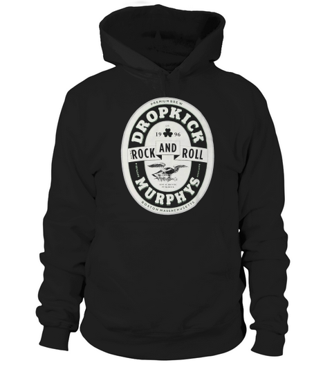 Dropkick Murphys Shamrock and Roll Caps Hoodie Unisex