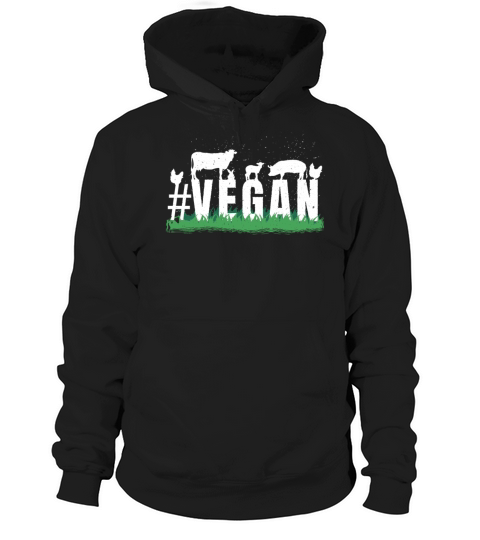 Farm Animals Vegetable Vegetarian Trend Vegan Hoodie Unisex