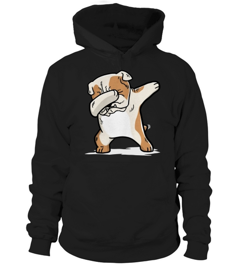 Funny Bulldog Dab Shirt Hoodie Unisex