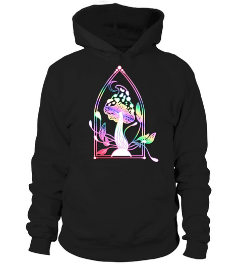 Goblincore Dark Academia Aesthetic Mushroom Hoodie Unisex
