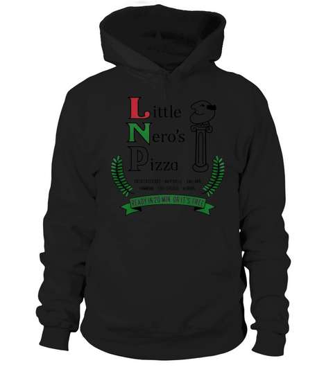 Little Neros Pizza (White tee) T-Shirt Hoodie Unisex
