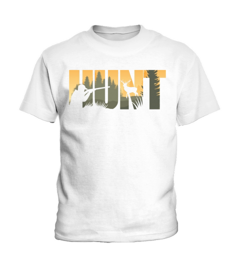 Buck Deer Hunting Hunter Vintage Kids T-Shirt