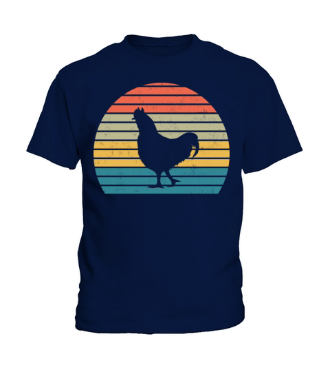 Chicken Lover Funny Retro Vintage Animal T Shirt Kids T-Shirt