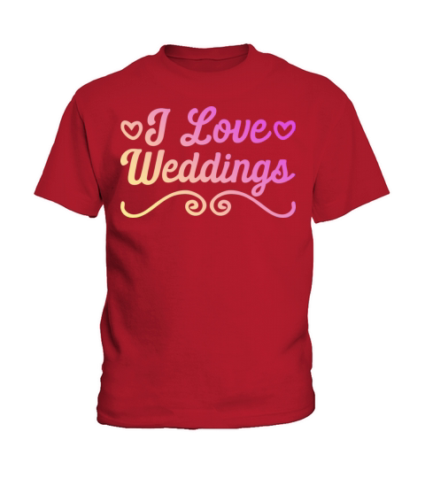 I love wedding Kids T-Shirt